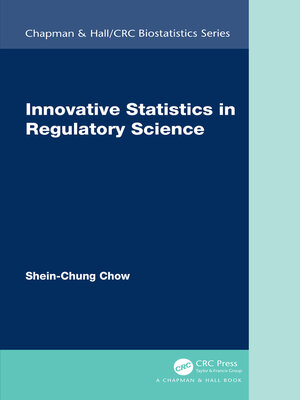 cover image of Innovative Statistics in Regulatory Science